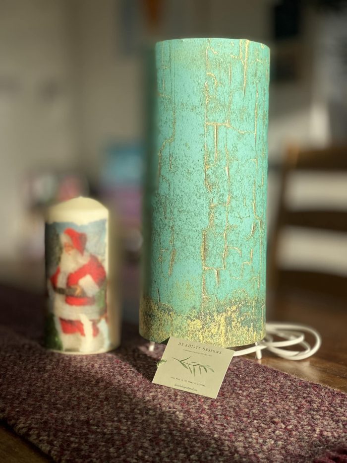 Green Patina Lamp - Image 2